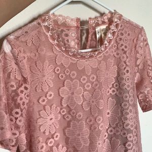 Pink blouse
